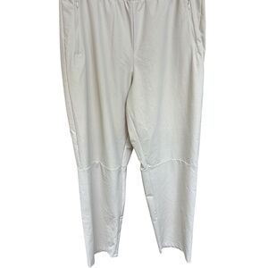 Te Verde | Cream Athleisure pants | L